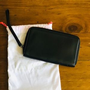 Kipling Wallet Zipper closure leather zip coin